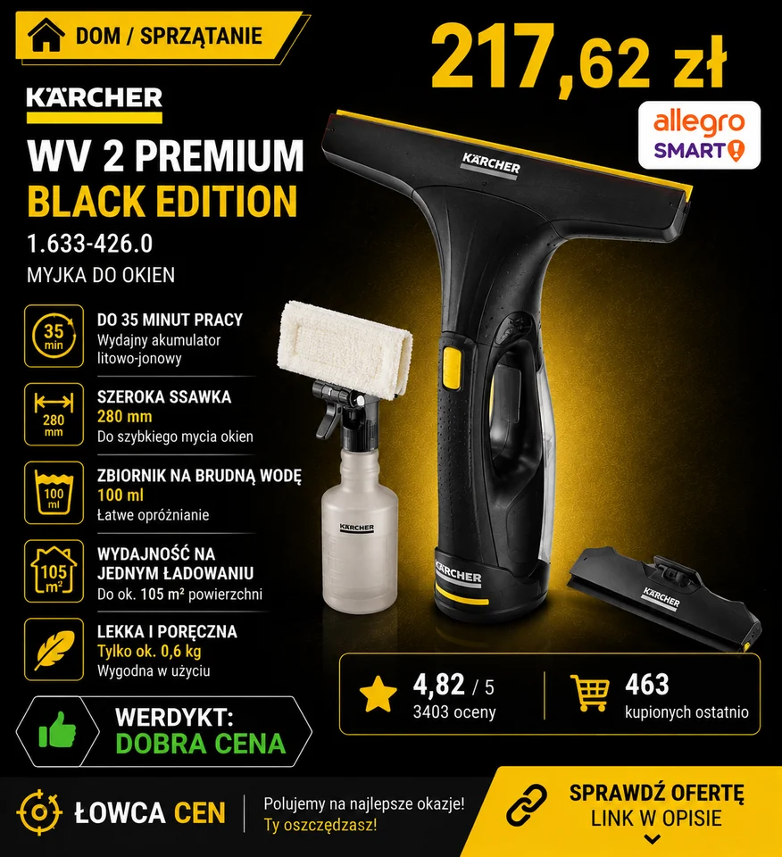 Myjka do okien Kärcher 28 cm