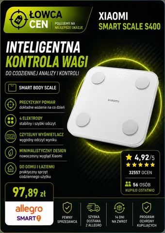 Waga łazienkowa Xiaomi Mi Body Composition Scale 2